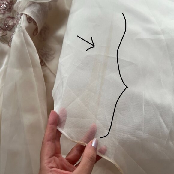 AMAZING SPRING Maggie Sottero Wedding Gown Ivory Strapless dress vintage beaded - Picture 10 of 13